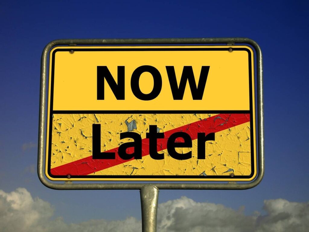 smettere di procrastinare
