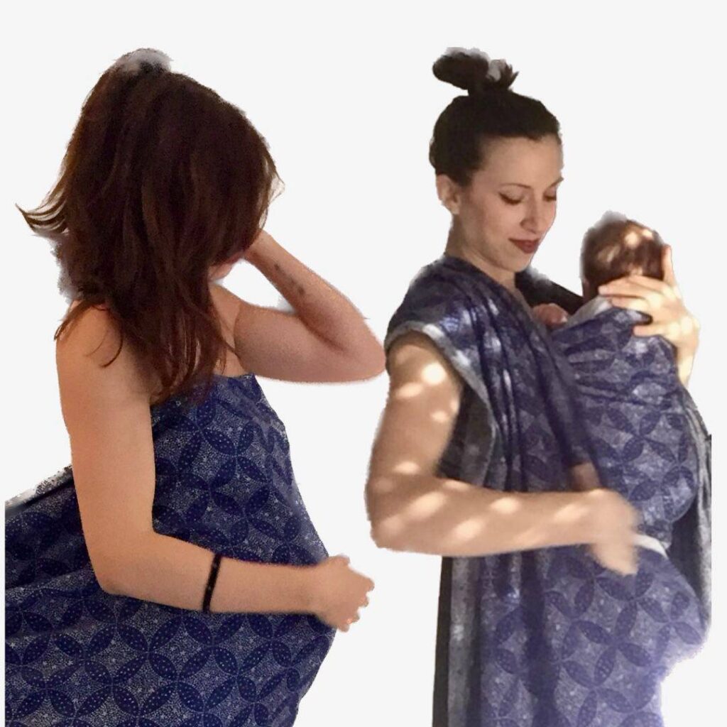 consulenza babywearing gravidanza